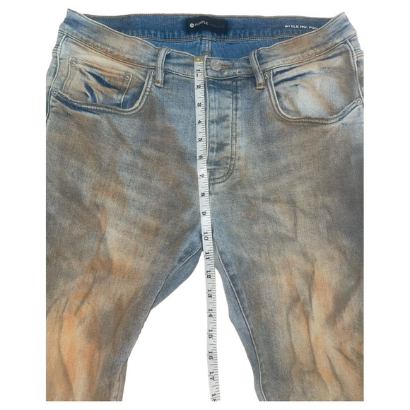 Purple Brand Two-Tone Faded‎ Effect Jeans - Picture 7 of 14